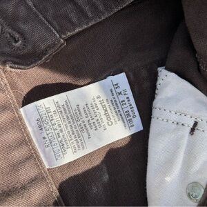 Carhartt Dark Brown Work Pants